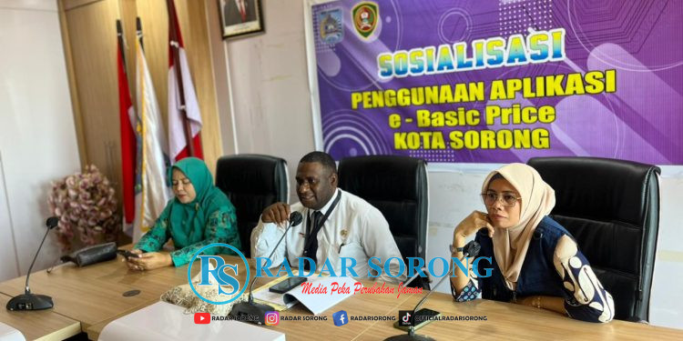 Dinas Cipta Karya Kota Sorong Luncurkan Aplikasi Harga Bangunan Berbasis Online