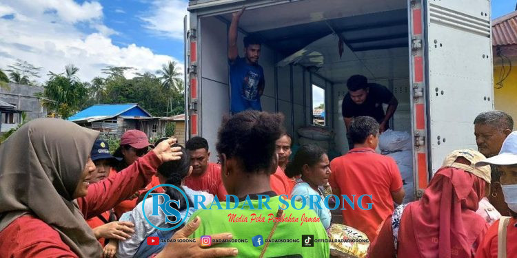1.100 Paket Sembako Ludes di Moisegen