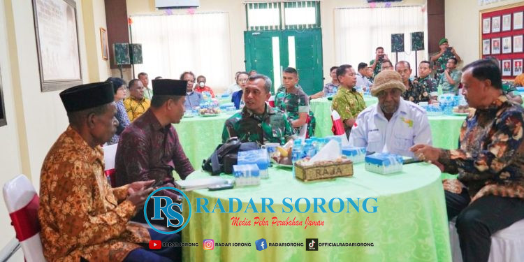 Komsos, Danrem 181/PVT Kumpulkan Para Tokoh