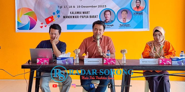 Yayasan Suara Rimba Papua Latih UMKM, Mahasiswa