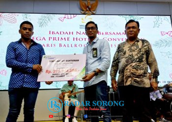 Putra Security Vega Hotel Terima Santunan Ratusan Juta