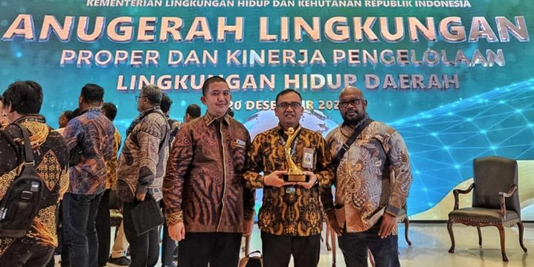 Lakukan Pengelolaan Lingkungan Berkelanjutan, Pertamina RU VII Kasim Raih Proper Predikat Emas Ke-3