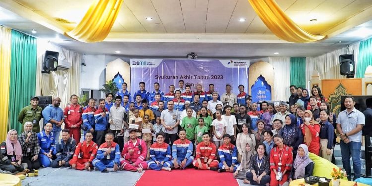 Pertamina RU VII Kasim Berikan Santunan Bagi 5 Panti Asuhan