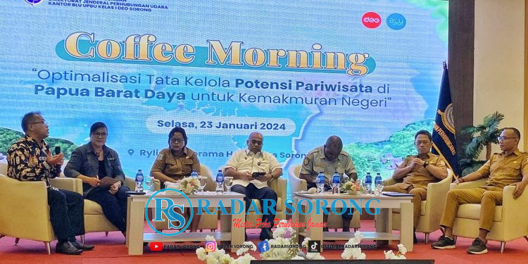 Optimalisasi Tata Kelola Pariwisata di PBD, Pemprov-Bandara DEO Sorong Bangun Sinergitas