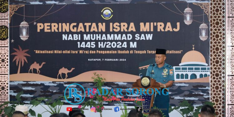 Koarmada III Laksanakan Peringatan Isra’ Mi’raj