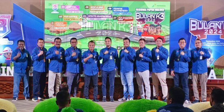 Opening Ceremony Bulan K3, Pertamina Tekankan K3 di Regional Papua-Maluku