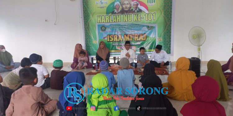 TK Nahdlatu Ulum Gelar Peringatan Isra Mi’raj, Prof Hamzah Tekankan Pentingnya Membangun Jaringan Spiritual