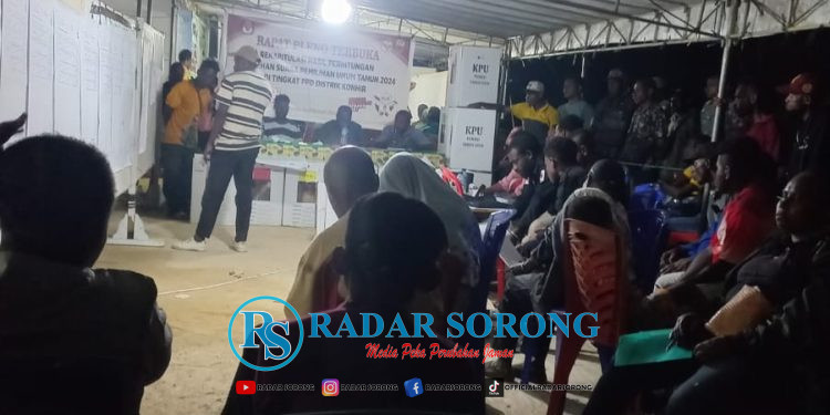 Pleno Rekapitasi Tingkat Distrik Makan Waktu 2-3 Hari