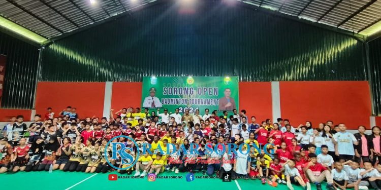 Hadiah Ratusan Juta, PBSI Kota Sorong Gelar Sorong Open Badminton Tournament
