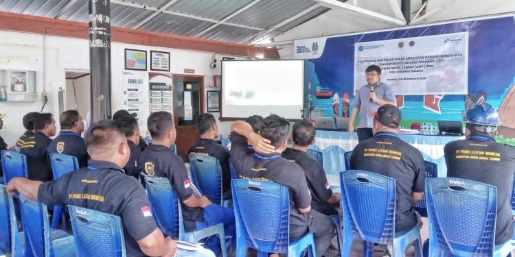 Pertamina Patra Niaga Pamalu Gelar Pelatihan-Sertifikasi Awak Angkutan Barang Berbahaya