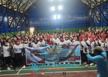 Emak-emak Muda di Sorong Selatan, Siap Coblos Caleg DPR RI Oktasari Sabil juga Menangkan Prabowo-Gibran Satu Putaran