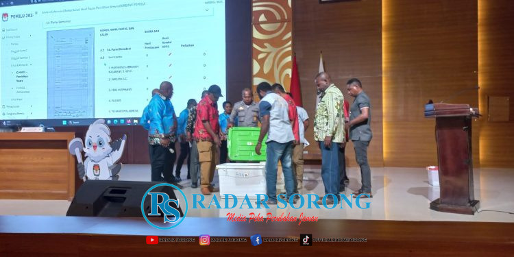 Bawaslu Kabupaten Sorong Kawal Ketat Rekapitulasi Perolehan Suara Pemilu 2024