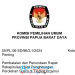 Force Majeure, Rekapitulasi di Tingkat Provinsi PBD Ditunda