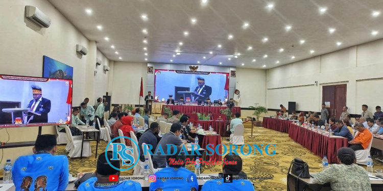 Pleno Rekapitulasi Hasil Penghitungan Suara, Ketua KPU:Forum Ini Tentukan Pemimpin yang Membawa Kemajuan di PBD