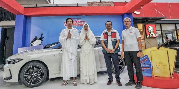 Beli BBM Gunakan MyPertamina, Berhadiah BMW 320i dan Paket Haji