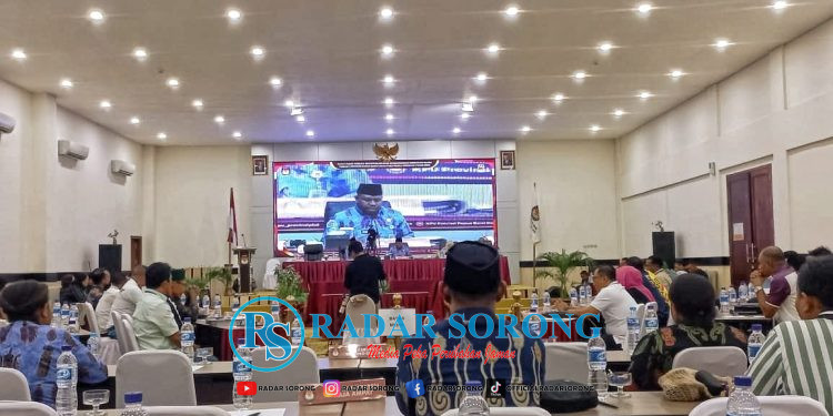 Komisioner KPU Kota Sorong Belum Lengkap, Pleno KPU Provinsi Diskors