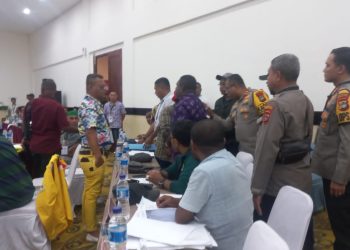 Caleg PSI Sorsel Nyaris Dikeluarkan dari Ruangan, Pleno Provinsi Papua Barat Daya Tegang