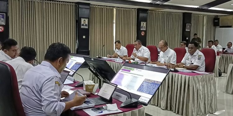 Tim Evaluatur Kemendagri Lakukan Evaluasi Kinerja Pj Gubernur PBD Triwulan I Tahun 2024