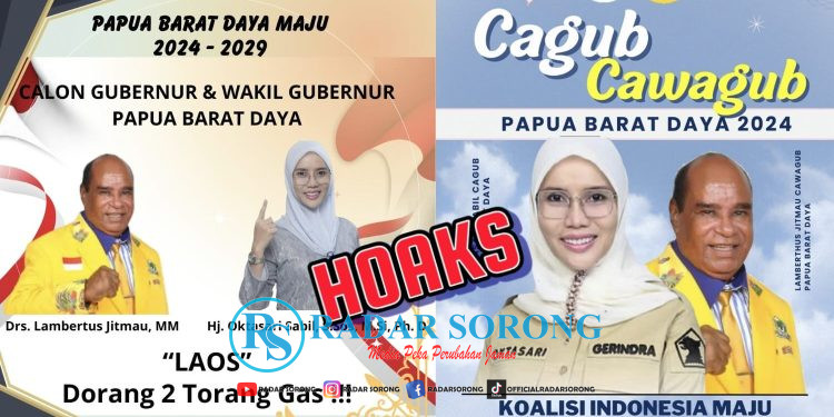 Flyer LJ-Okta Berpasangan di Pilgub 2024 PBD Viral di WhatsApp, Yan: Itu Hoaks!