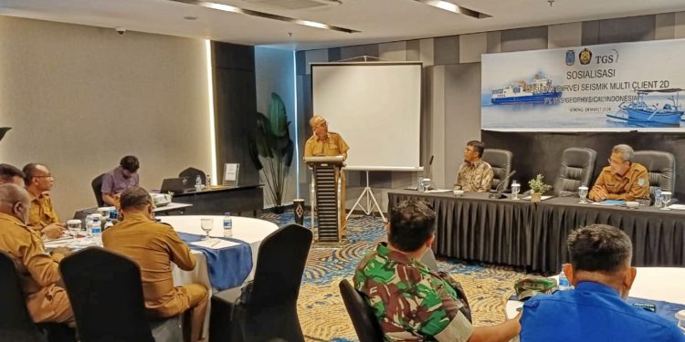 Kegiatan Survei Seismik Multi Client 2D, Pj Sekda:Libatkan Pekerja Lokal
