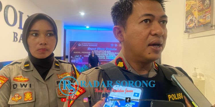 210 Personel Gabungan Siaga Amankan Pleno KPU Kota Sorong
