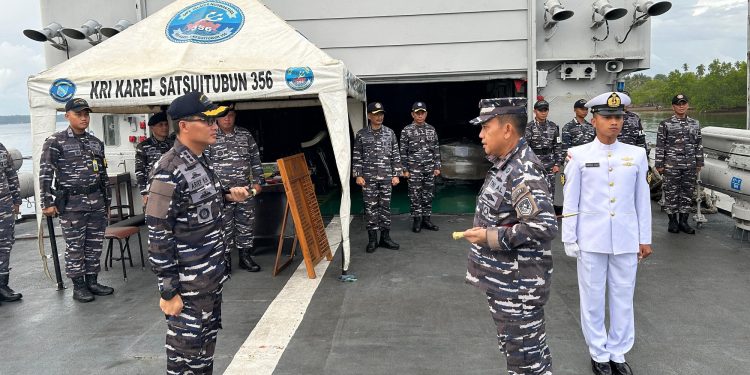 Guspurla Koarmada III Gelar Operasi Penyekatan Perbatasan