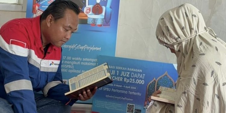 Mengaji 1 Juz, Pertamina Berikan E-Voucher BBM Rp25 Ribu