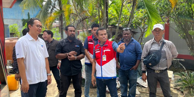Pastikan Kelancaran Arus Balik, Executive General Manager Pertamina Patra Niaga Papua Maluku Sidak ke SPBU Sorong