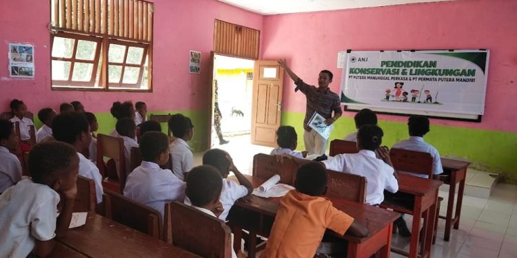 ANJ Bentuk Kader Konservasi Muda Melalui Program Sekolah Konservasi