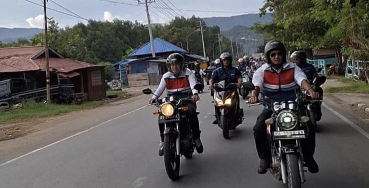 MyPertamina Motor Club Chapter Jayapura Touring, Bagi Takjil-Santunan di Panti Asuhan