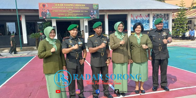 Letkol Angga Wijaya Jabat Dandim Sorong