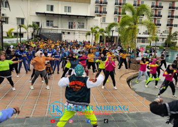 Sambut HUT ke-2, Aimas Hotel Gelar Zumba Ceria dan Bagikan Ratusan Snack