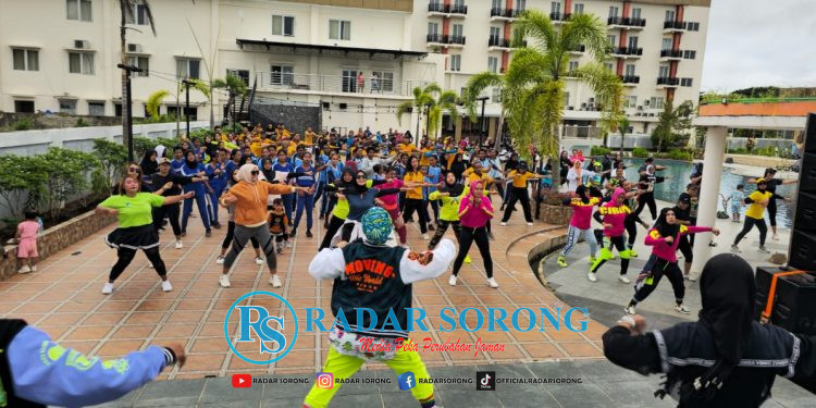 Sambut HUT ke-2, Aimas Hotel Gelar Zumba Ceria dan Bagikan Ratusan Snack