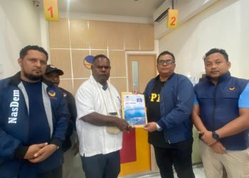 Elisa Kambu Sambangi Partai Nasdem dan Demokrat