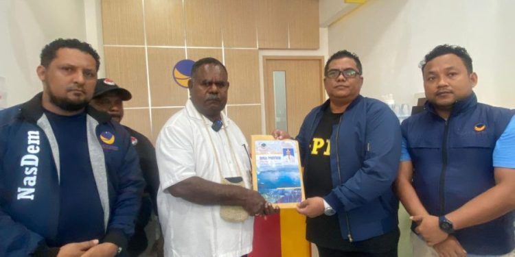 Elisa Kambu Sambangi Partai Nasdem dan Demokrat