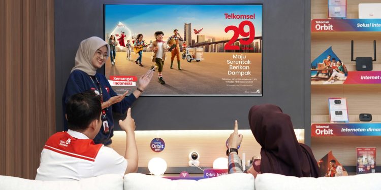 29 Tahun, Telkomsel Berkomitmen Berikan Dampak Bagi Kemajuan Indonesia