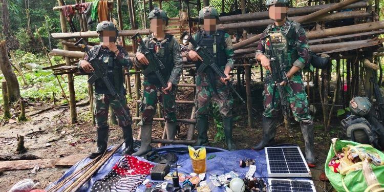 Pasukan Yudha Sakti Sukses Kuasai Sarang OPM
