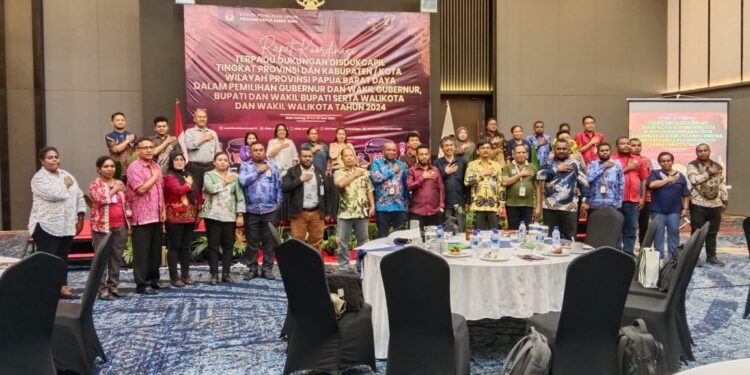 KPU – Disdukcapil Rakor Persiapan Pentarlih