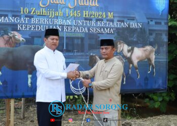 Koarmada III Kurban 22 Ekor Sapi dan 3 Kambing