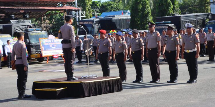 48 Personel Polresta Naik Pangkat, Ada Kasat Narkoba – Kasat Lantas Polresta Sorkot