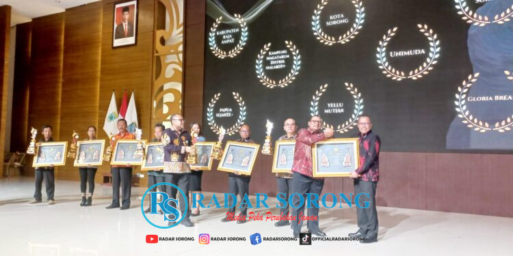 Raja Ampat dan Manokwari Sabet Juara Paritrana Award