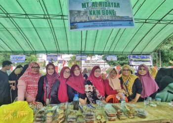 Tahun Baru Islam, KKM BONE Kota Sorong Turut Buka Stand Bazaar Amal Pembangunan Masjid Raya Al Akbar
