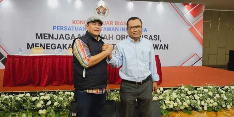 Hasil KLB, Sah!  Zulmansyah Sekedang  jadi Ketum PWI Periode 2023-2028