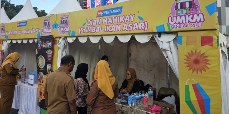 Pertamina Patra Niaga Papua Maluku Gandeng UMKM Lokal Meriahkan Bright Gas UMKM Festival 2024