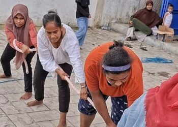 Peringati HUT RI ke-79 tahun, Partai Gerindra PBD Gelar Lomba Bersama Masyarakat