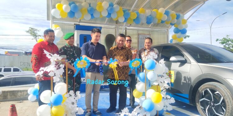 Resmikan SPKLU di Hangout, Pemerintah:Solusi Masa Depan Masyarakat & Pemerintah Menuju Energi Berkelanjutan
