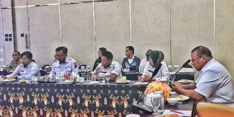 Pj Gubernur PBD Pimpin Rakor Strategis Promosi Investasi PBD