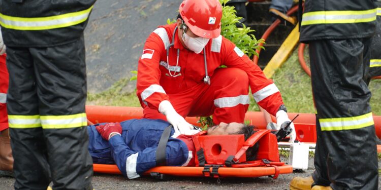 Tingkatkan Quick Respone Hadapi Potensi Bencana, Kilang Kasim Gelar Major Emergency Drill