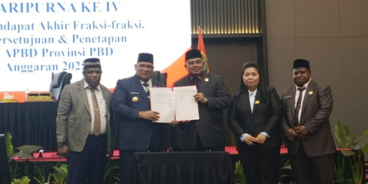 DPR Tetapkan APBD PBD Rp1,69 Triliun, Pj Gubernur: Untuk Kesejahteraan Masyarakat PBD