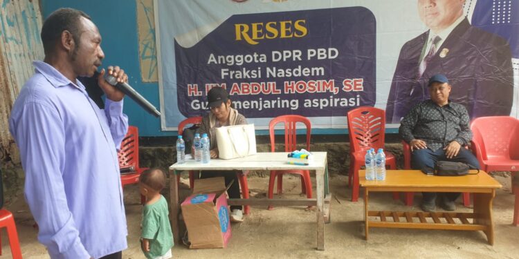 Di Ram, Anggota DPRP PBD Panen Usulan